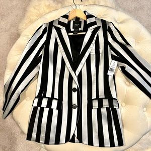 SMYTHE Striped Boy Blazer Size 8